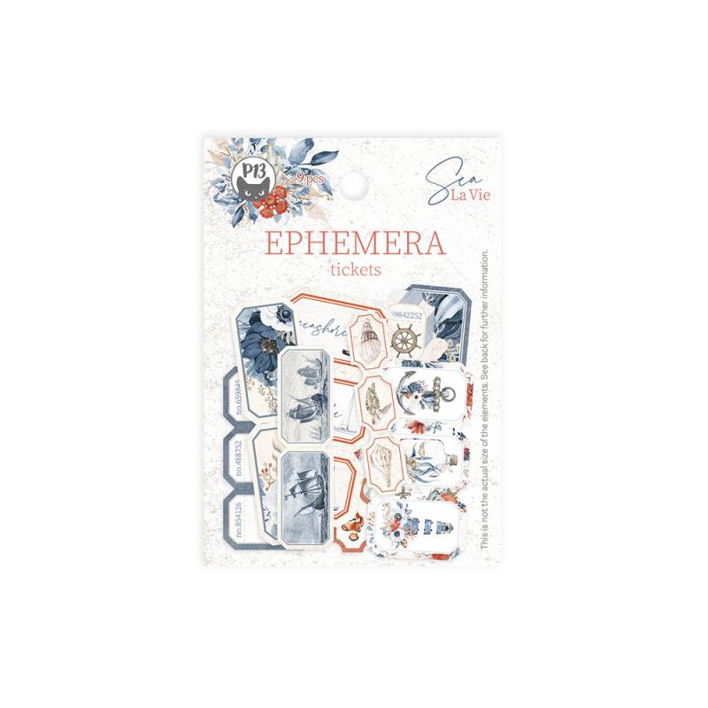 P13 - Sea la vie  - Ephemera set Tickets