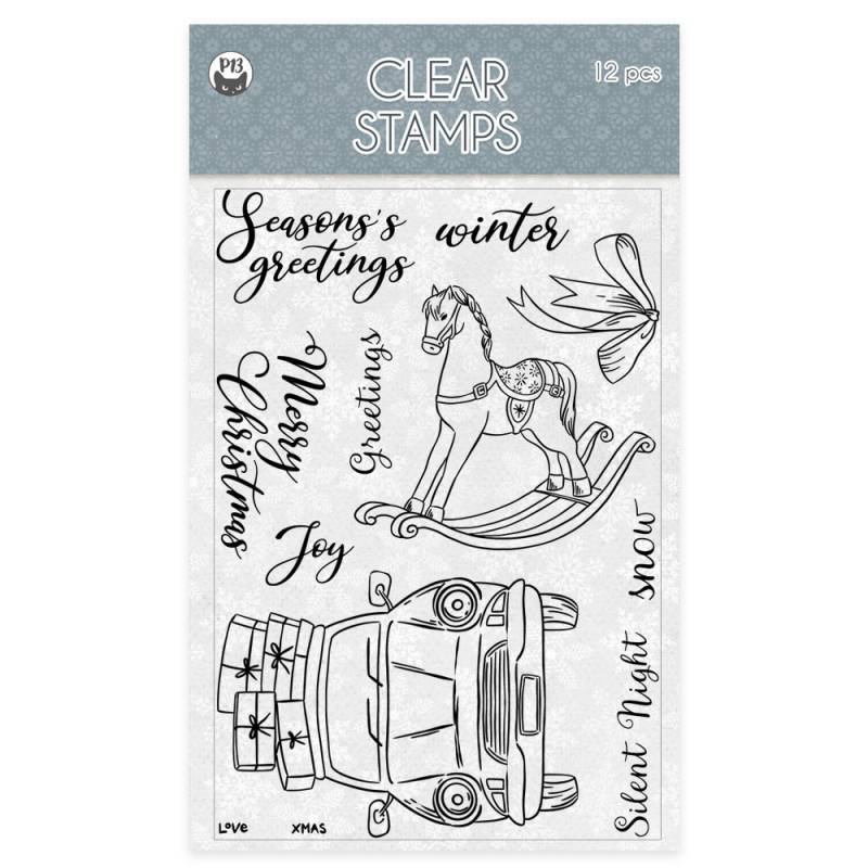 P13 - Christmas Charm - Clear Stamp A6
