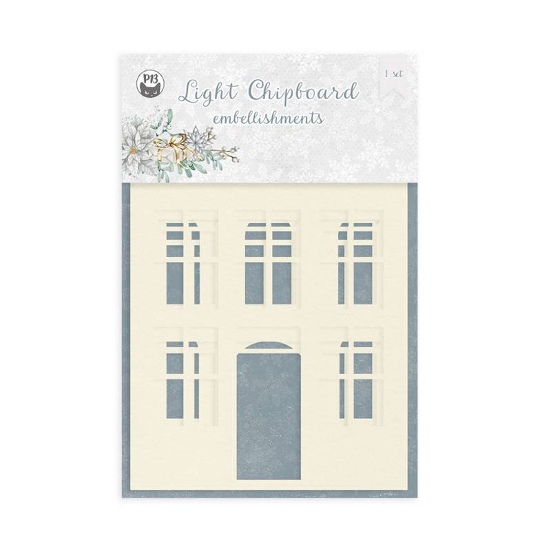 P13 - Christmas Charm  - Light Chipboard embellishments - 07